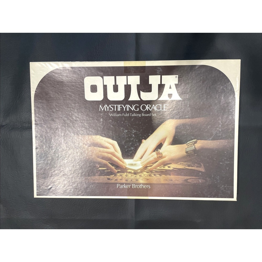 Vintage 1972 Ouija Board Mystifying Oracle Parker Brothers William Fuld Talking